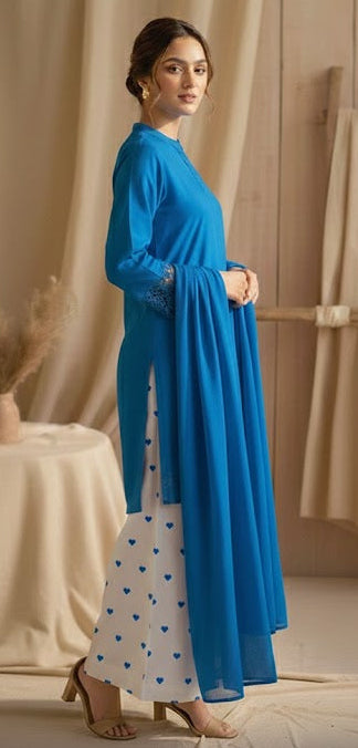 2-Piece Cotton Fabric Suit – Available in All Colors