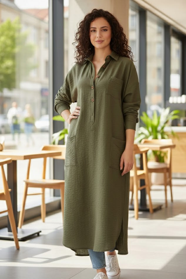 Stitched Plain Lawn Shirt