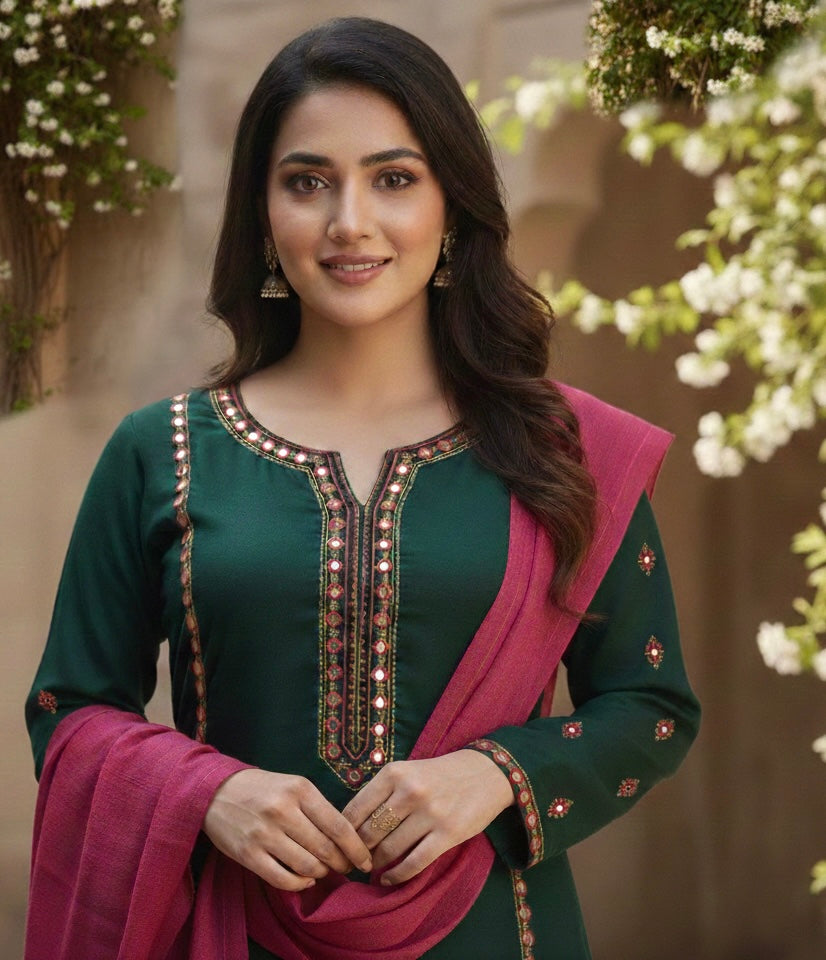 Eid Collection – Embroidered Lawn Unstitched 3 Piece Suit