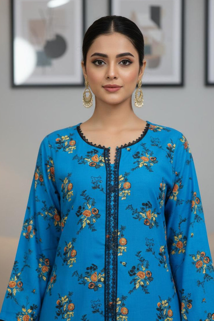 2 Piece Linen Stitched Suit